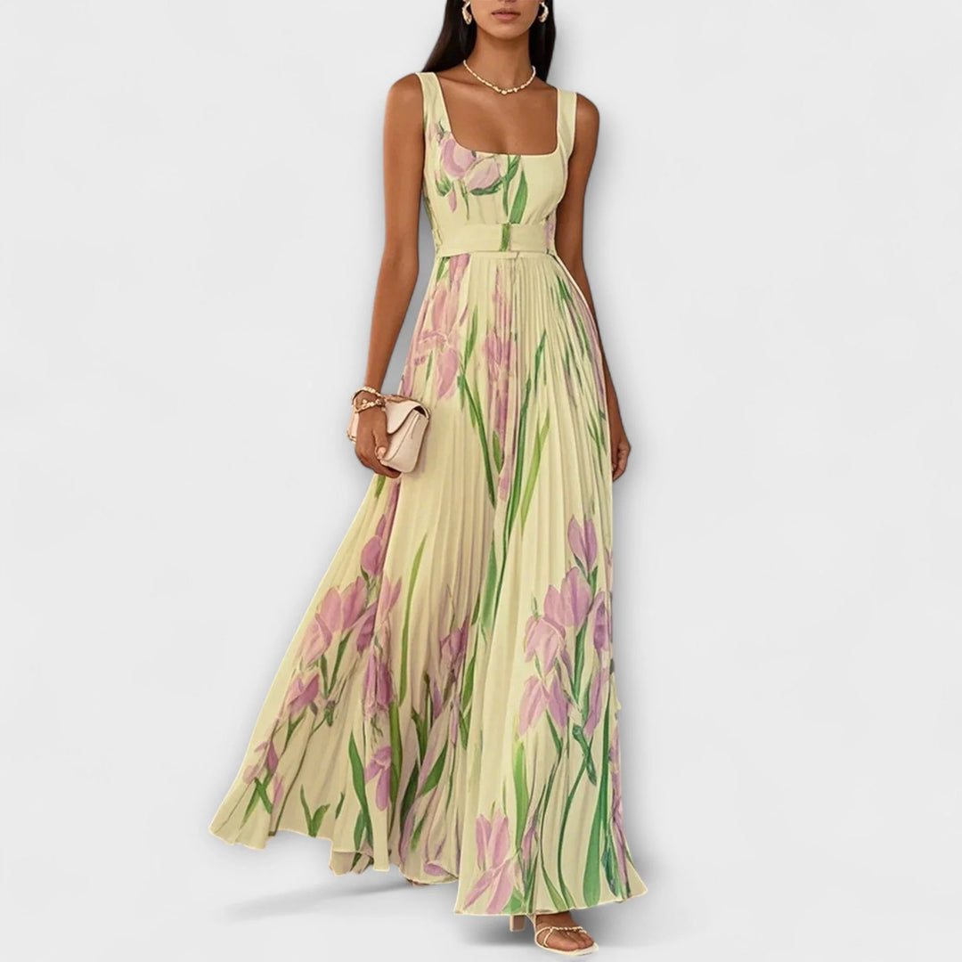 Penelope - Vestido Maxi Em Chiffon