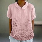 Liliana - camisa bordada floral
