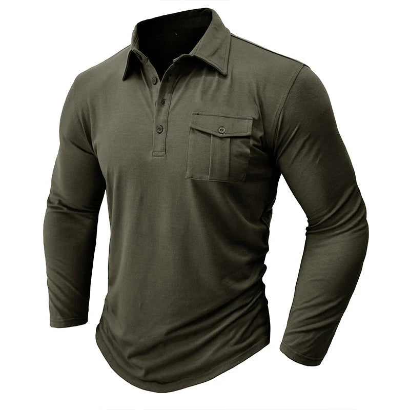 José - Camisa Casual con Bolsillos