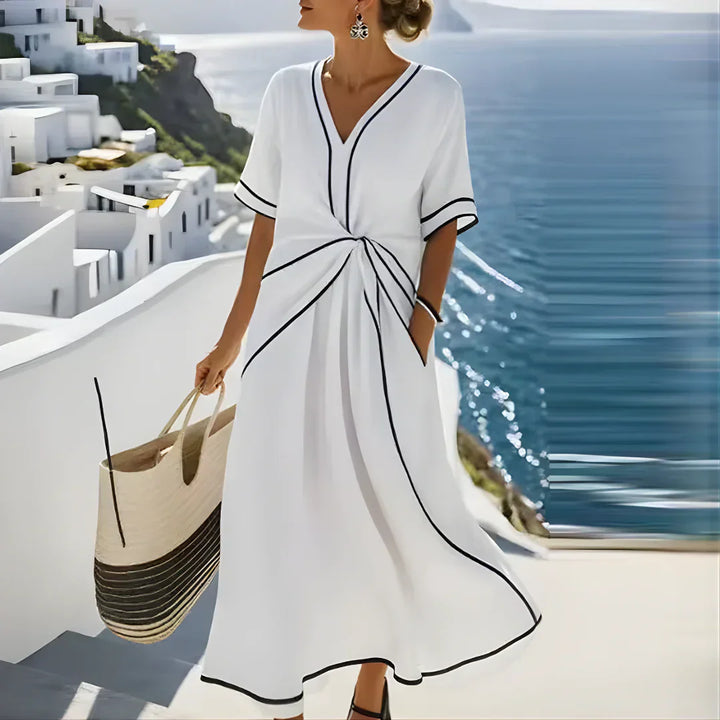 Atena™ | Vestido Elegante e Favorecedor