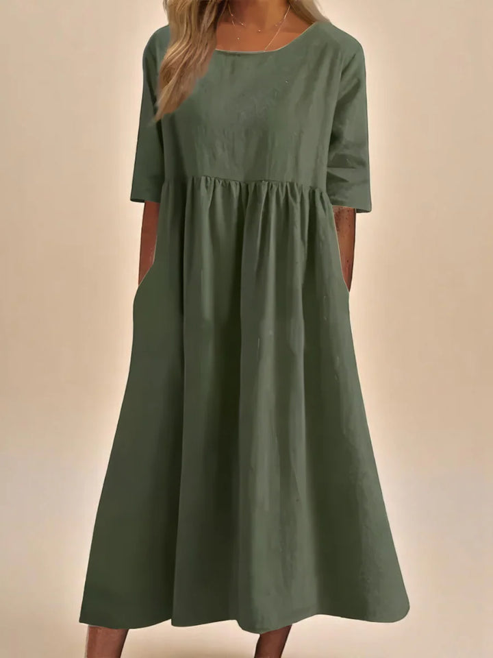 Minea - Vestido de Algodão Respirável