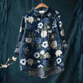 LAURA - CAMISA CASUAL CON ESTAMPADO FLORAL