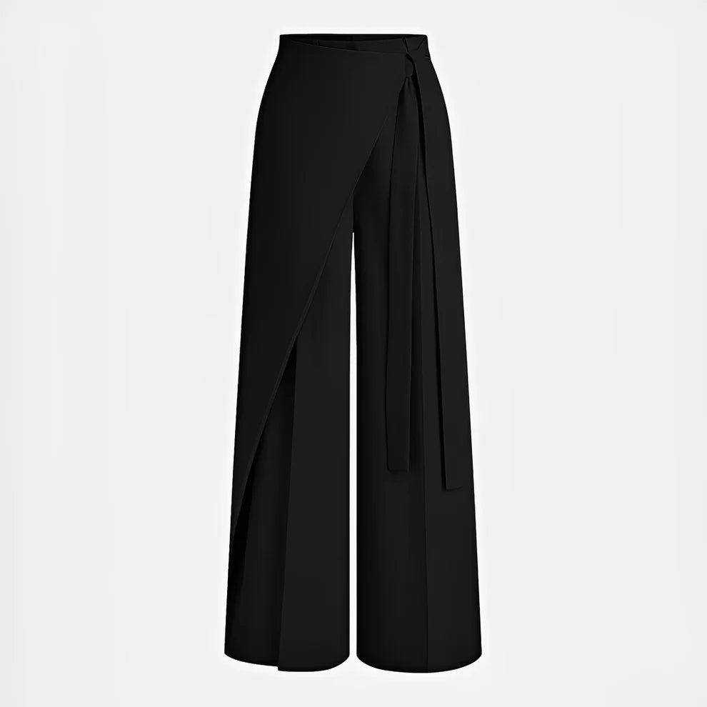 Leilani - Pantalones Asimétricos De Pierna Ancha