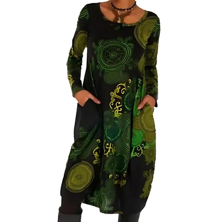 Jana | Vestido De Invierno Bohemio