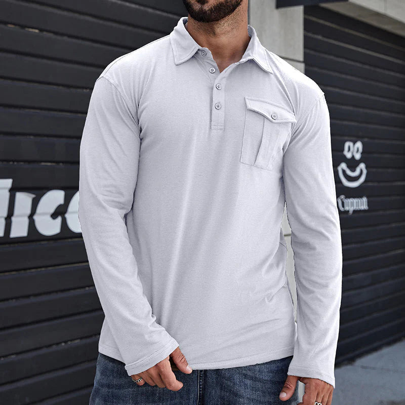 José - Camisa Casual com Bolsos