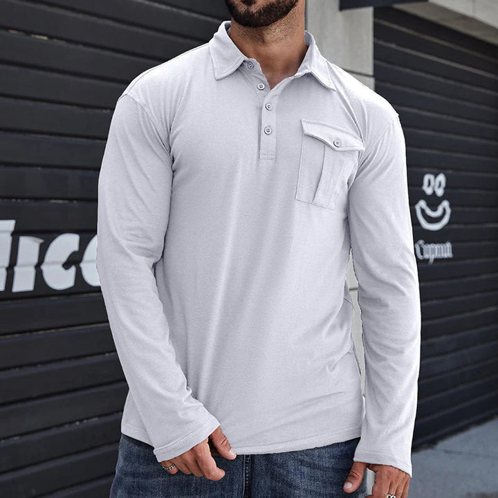 José - Camisa Casual com Bolsos