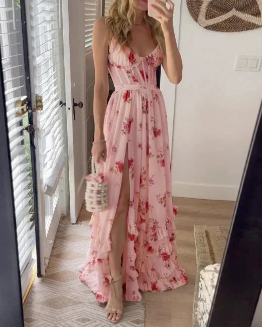 Sonia - Vestido Midi Estampado Floral