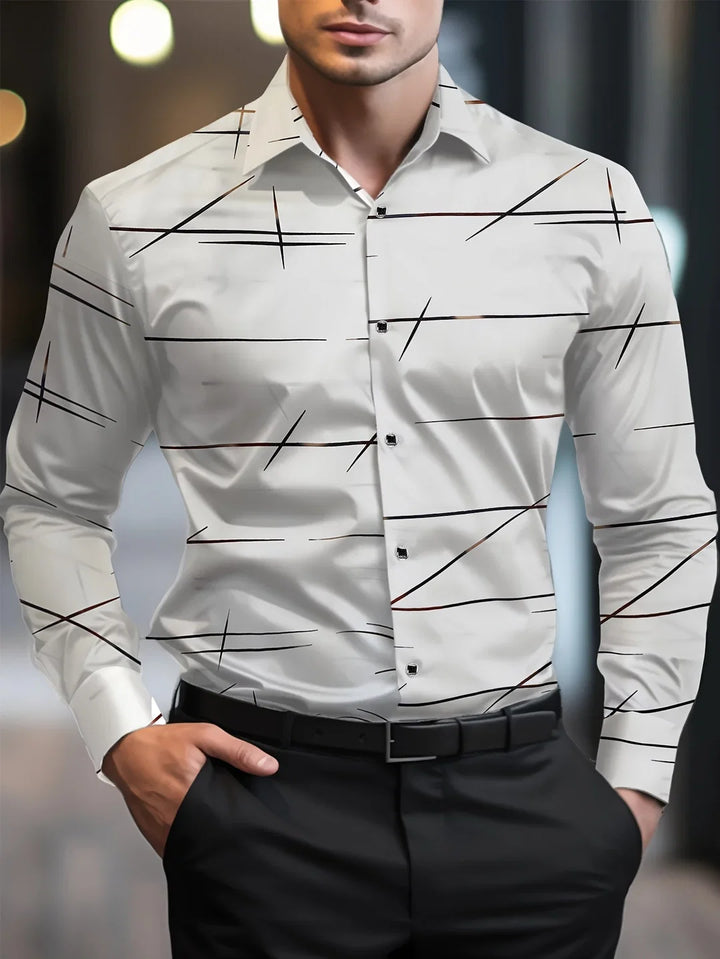 Henry™ - Camisa Slim Casual Para Hombre