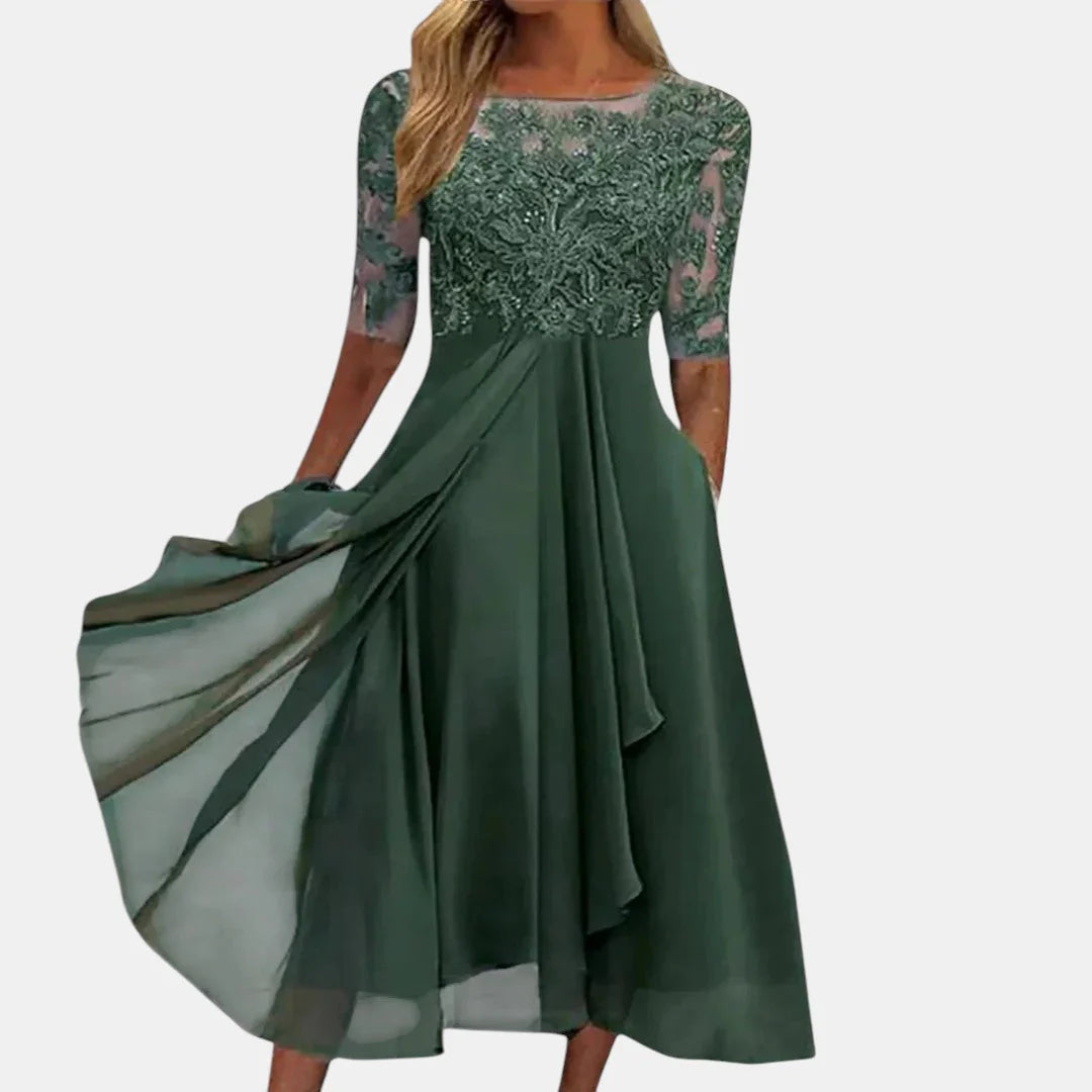 Rosa | Vestido de Renda Elegante