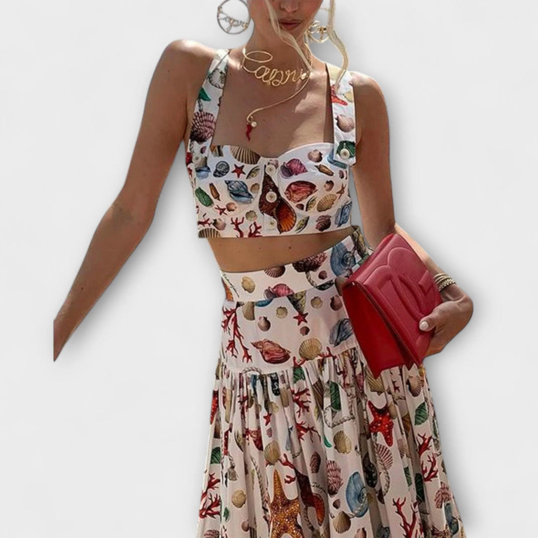 Heather | Two-Piece Skirt Set