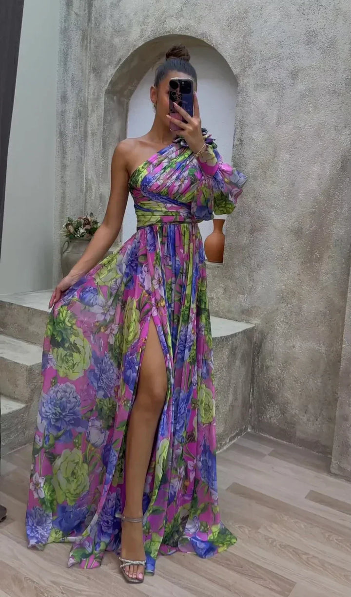 Whitney - Vestido Eleg Elegante e Fluido