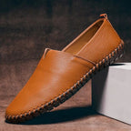 Mocasines de piel cosidos a mano