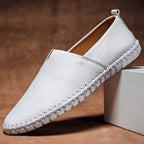 Mocasines de piel cosidos a mano