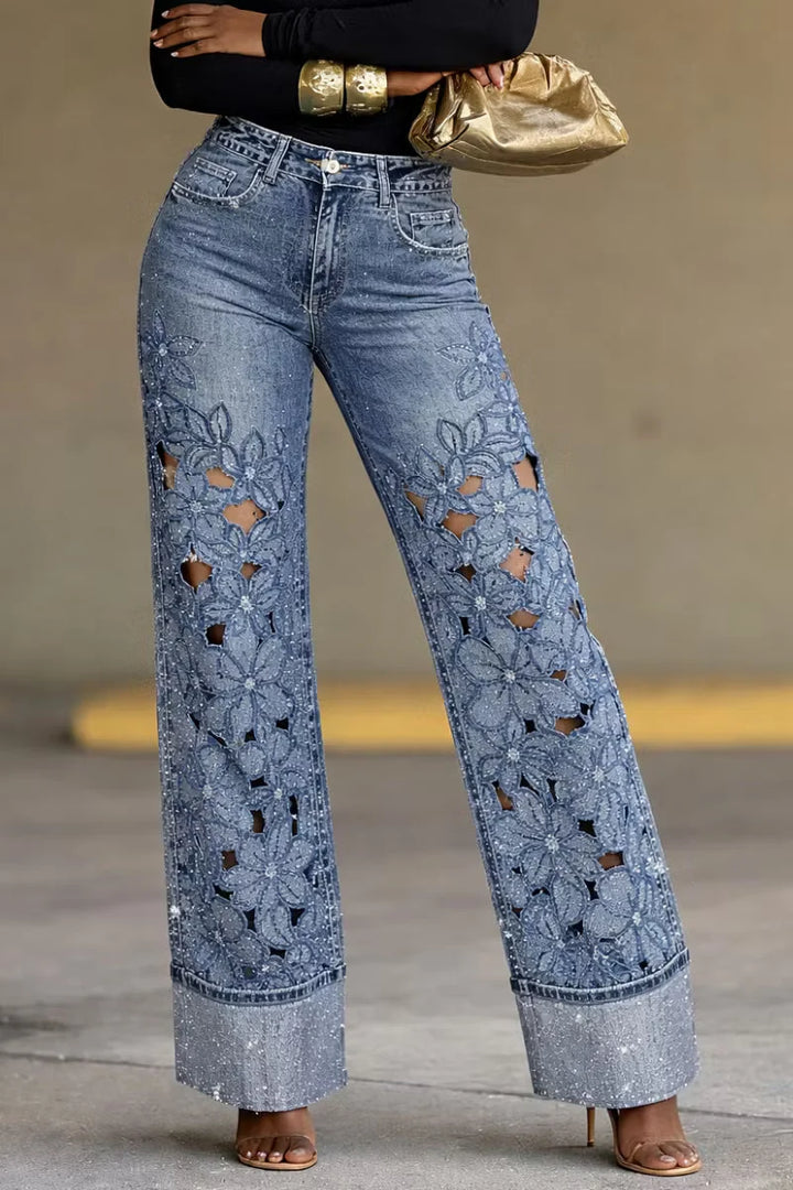 Bloom Denim Trousers