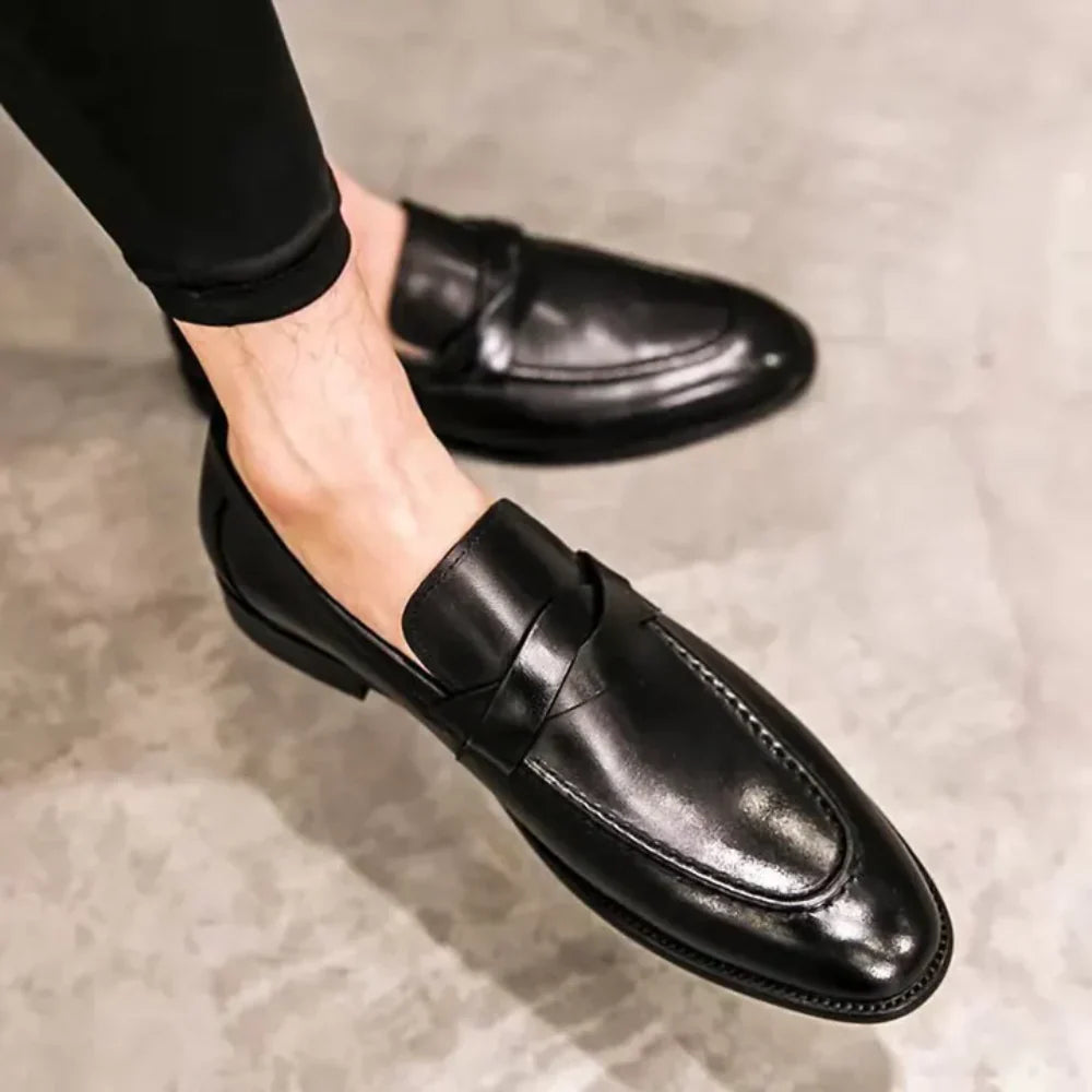 Mocassins De Pele Chiques