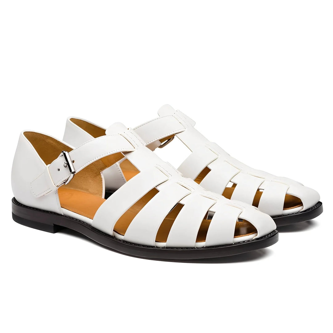 Sandalias Masculinas Elegantes Con Hebilla – Sandalias Cómodas Para Verano, Vacaciones Y Ocio