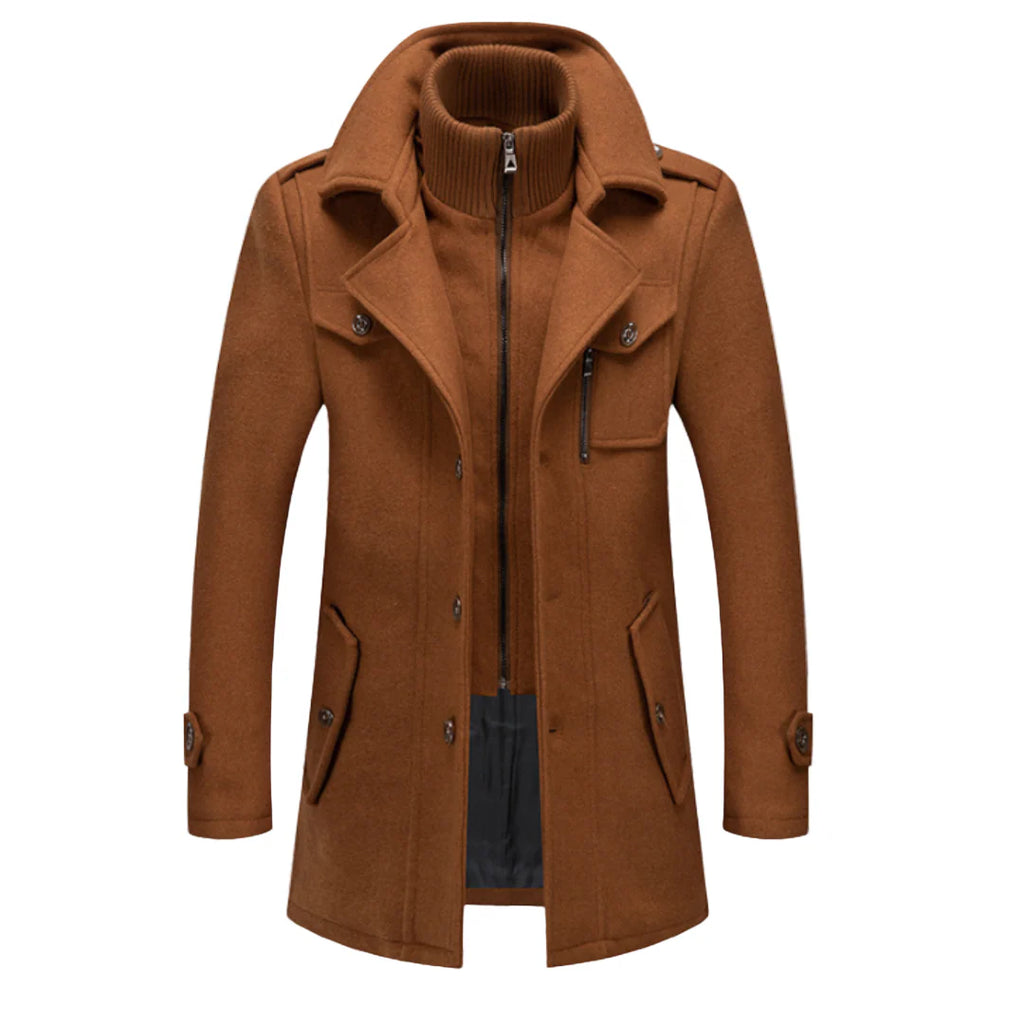 Angelo | Abrigo Cálido y Elegante para Hombre