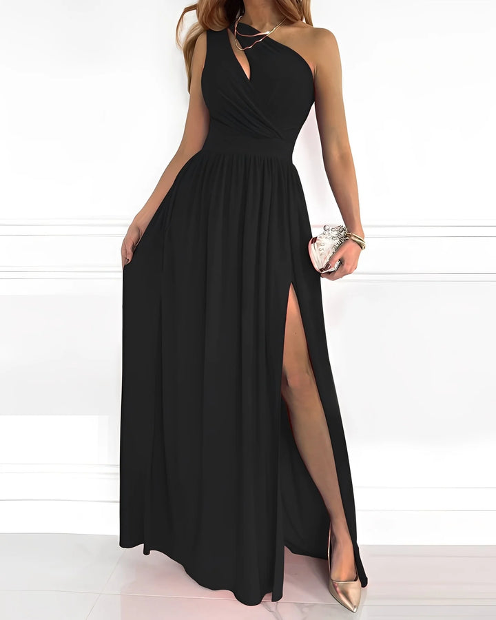 Carla | Vestido De Noche Elegante Con Abertura Para Mujer