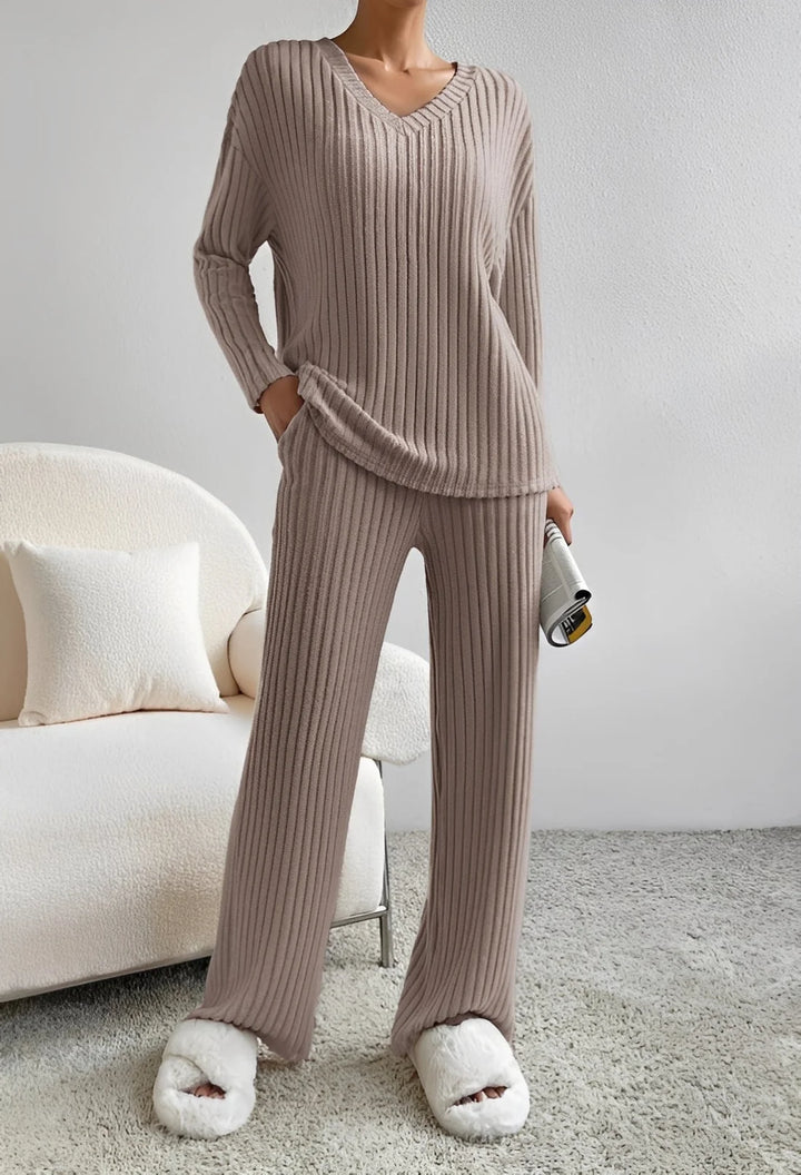 Niki - Loose Striped Set