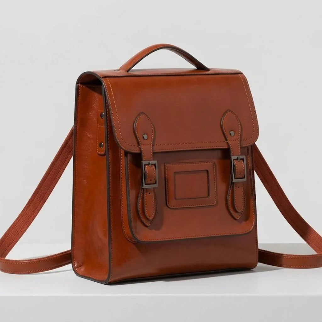Mochila Estructurada Con Solapa Clásica Y Asa Versátil