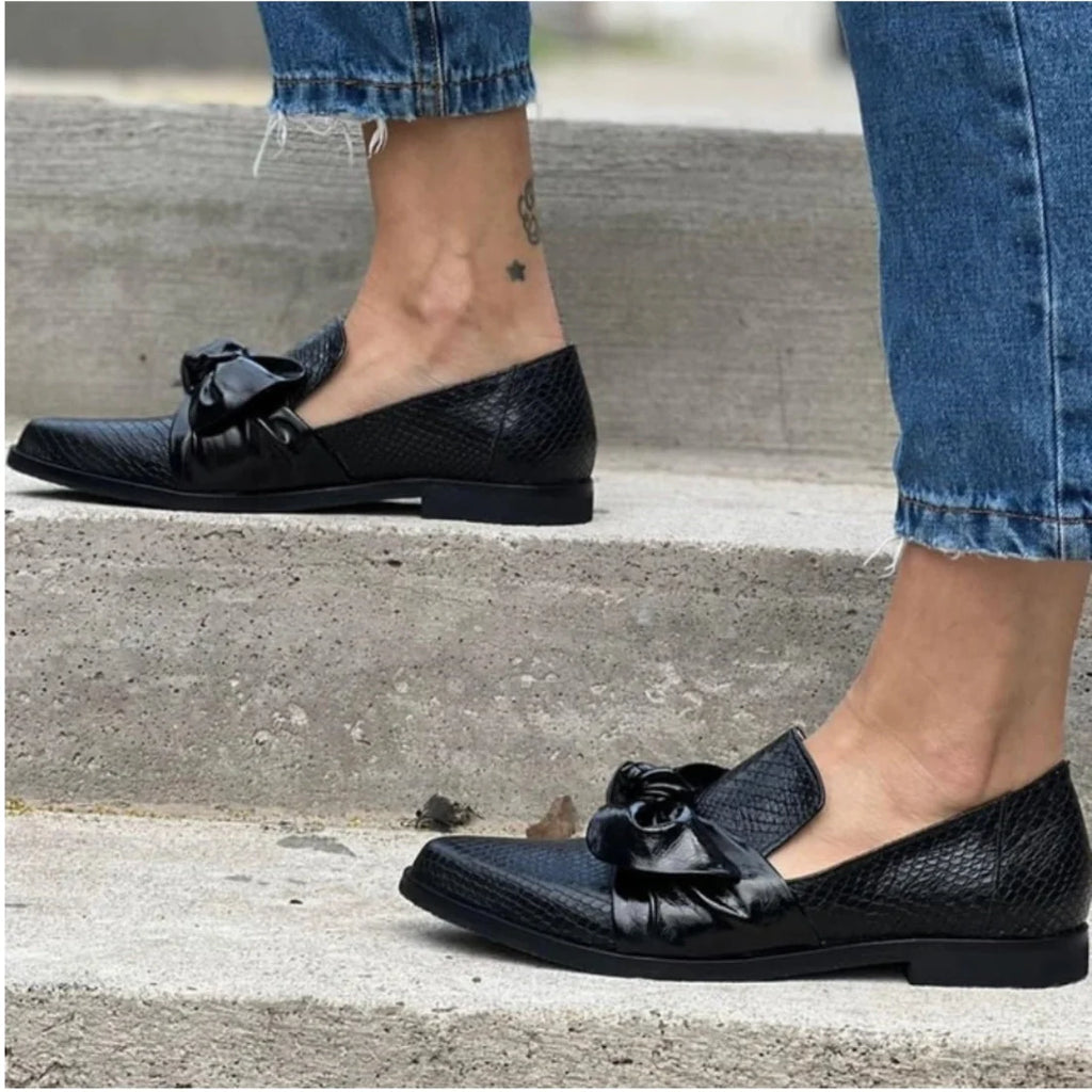 Alva™ | Mocasines con Detalle de Lazo