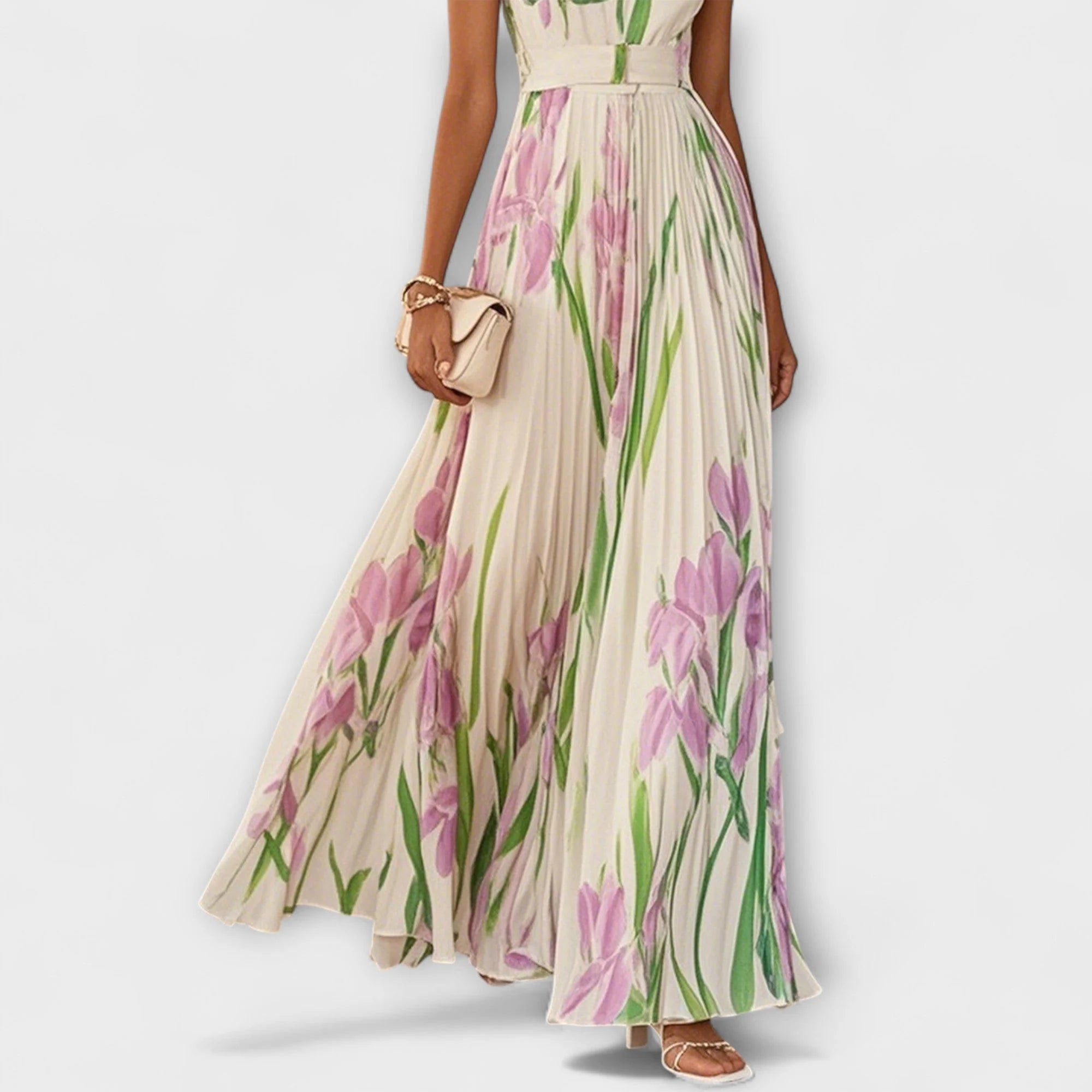 Penelope - vestido maxi en chiffon