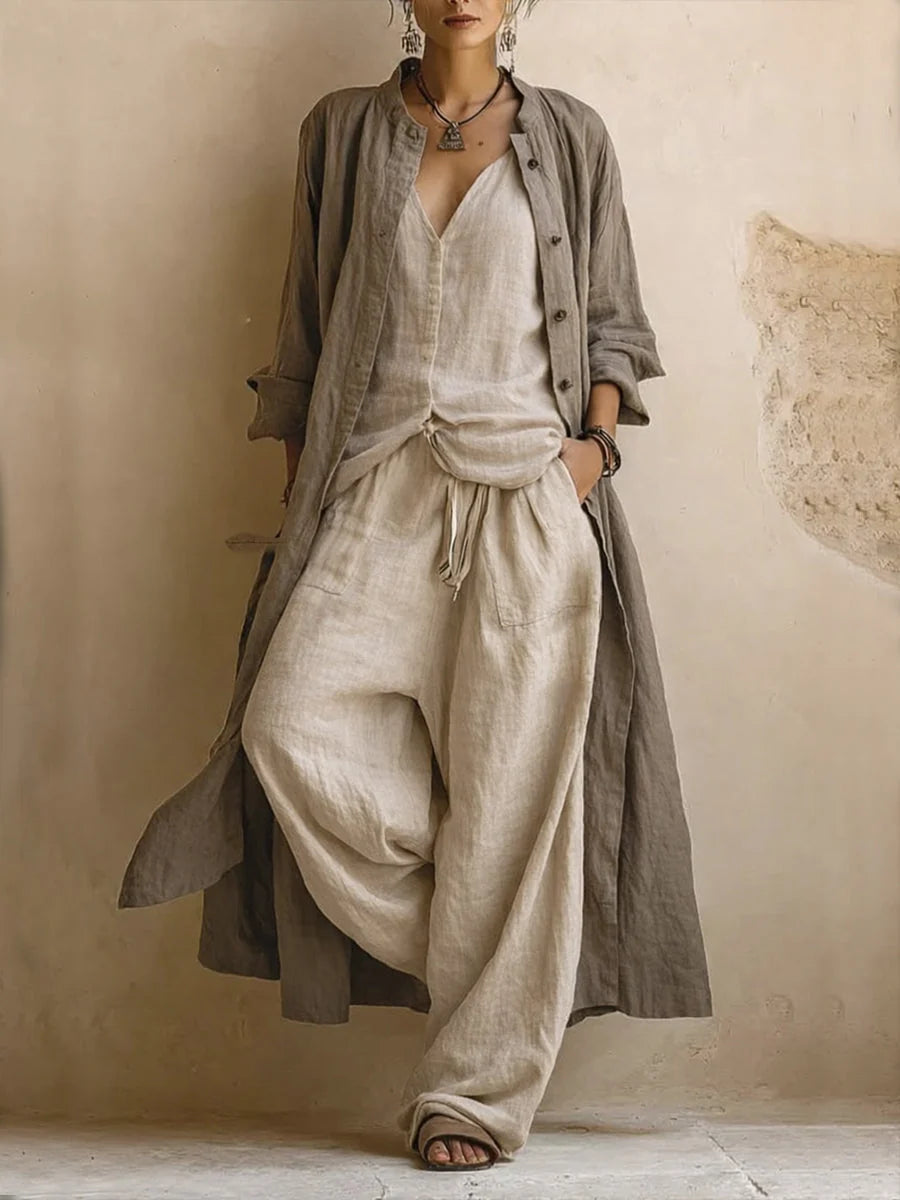 Lara | Conjunto Boho De Tres Piezas