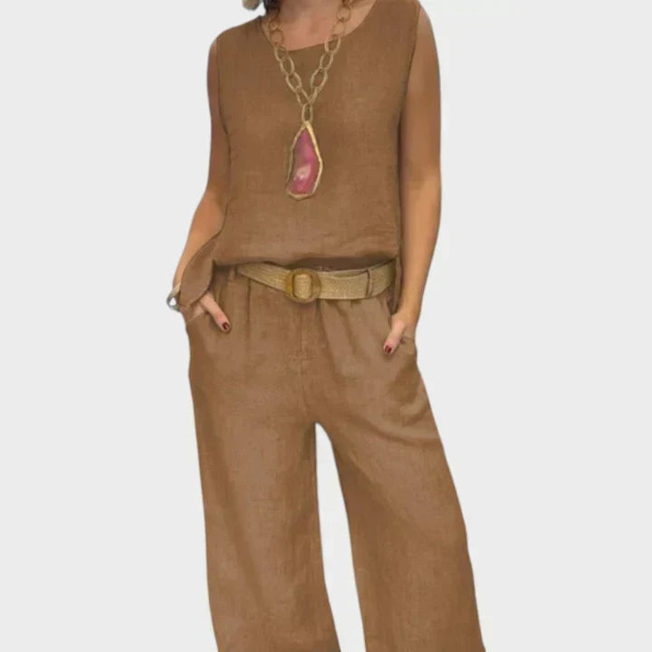 Raquel | Conjunto Boho De Corte Relajado