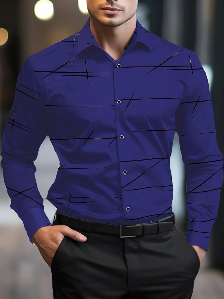 Henry™ - Camisa Slim Casual Para Hombre