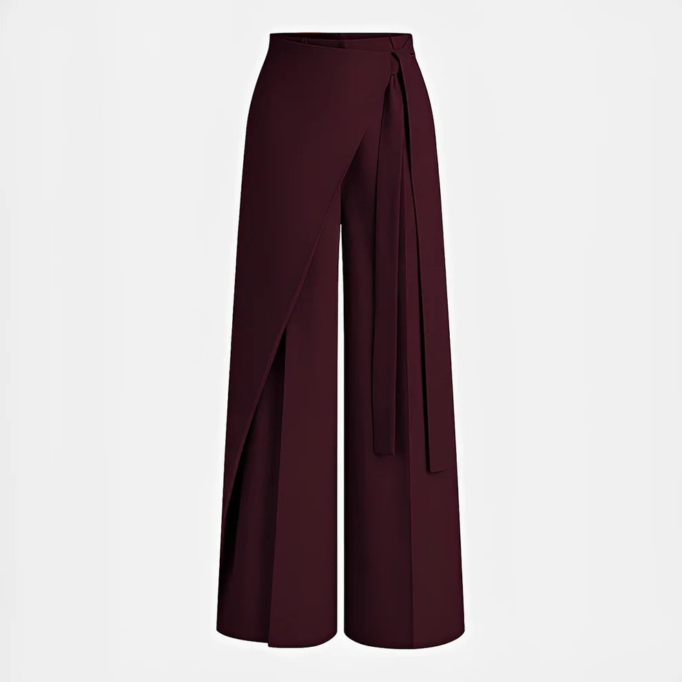 Leilani - Pantalones Asimétricos De Pierna Ancha