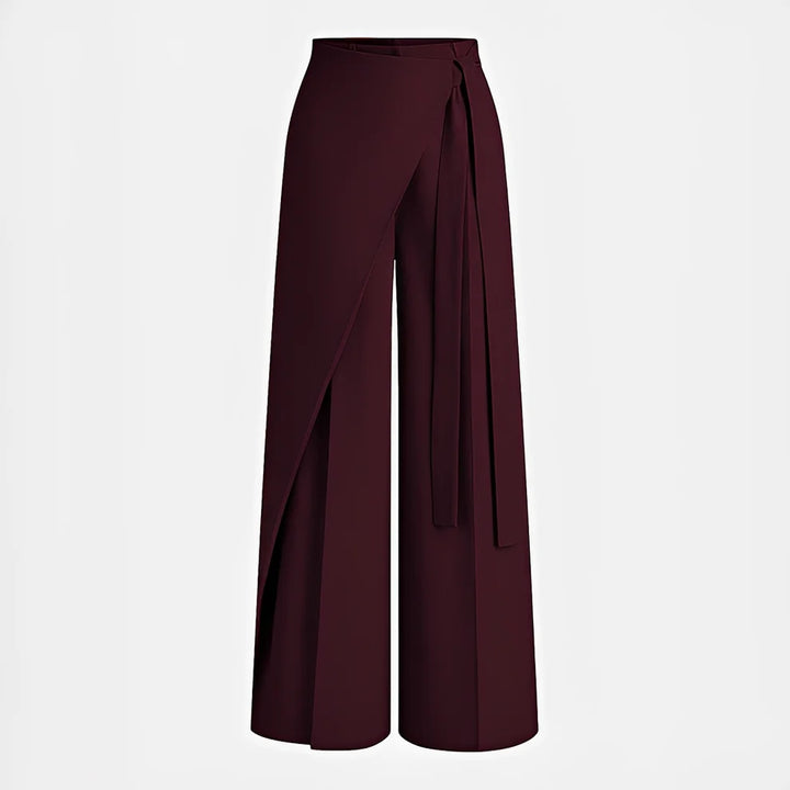 Leilani - Pantalones Asimétricos De Pierna Ancha