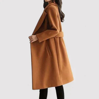 Clara | Wool Belted Coat