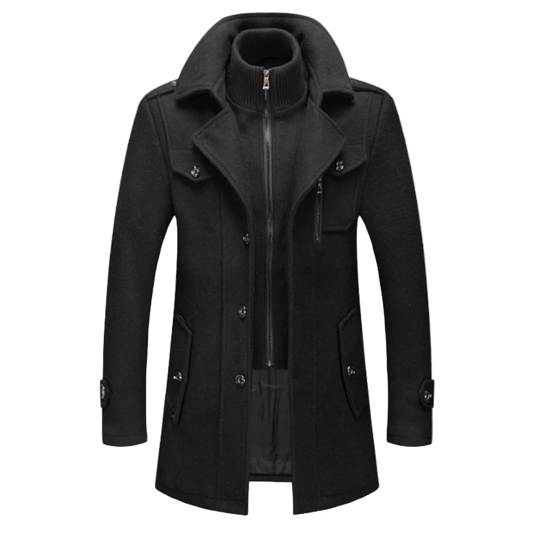 Angelo | Abrigo Cálido y Elegante para Hombre