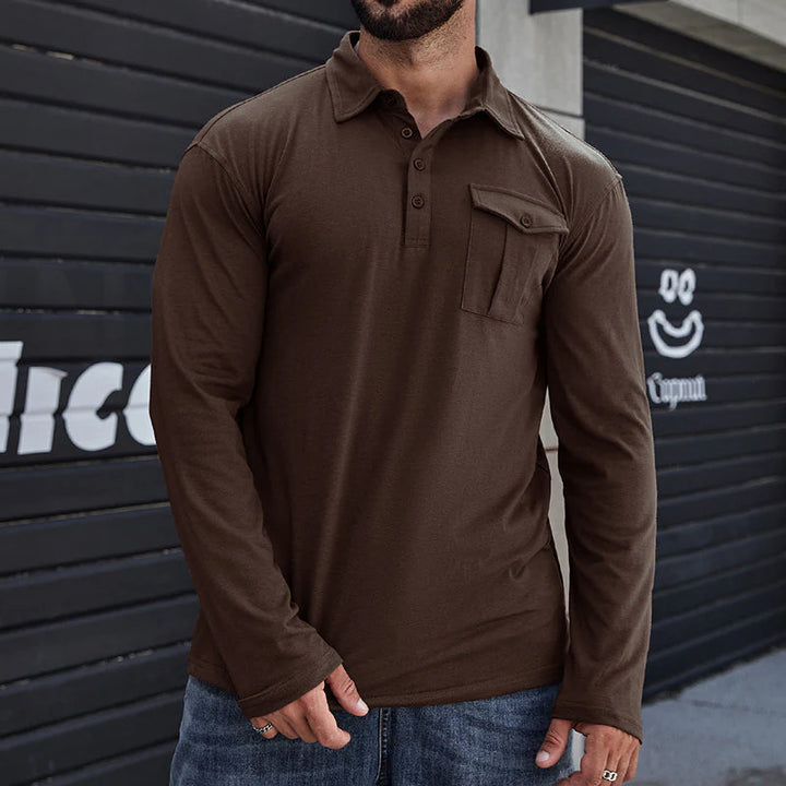José - Camisa Casual com Bolsos