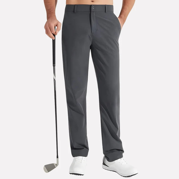 CALÇAS DE GOLFE PARA HOMEM JUSTAS COM ELASTICIDADE E DESEMPENHO