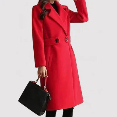 Clara | Wool Belted Coat