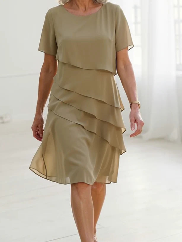 Juliette | Vestido Elegante y Fluido con Volantes