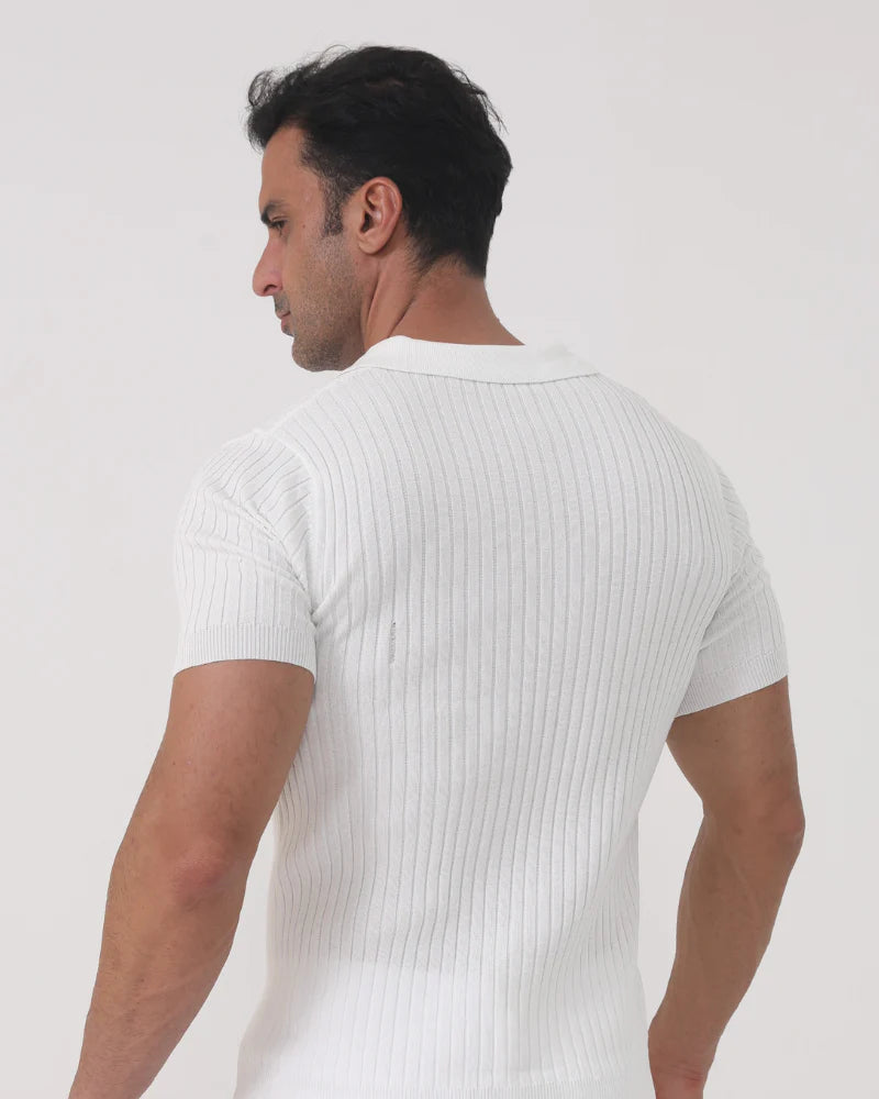 Jaén | Polo de Algodón Texturizado