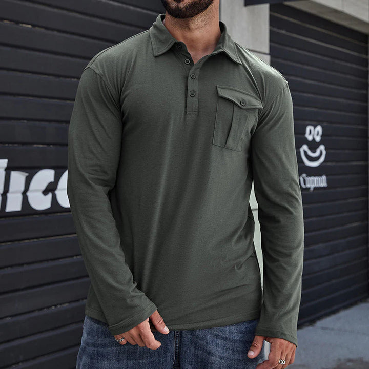José - Camisa Casual com Bolsos