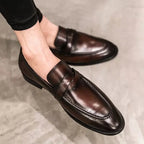 Mocasines de piel chic