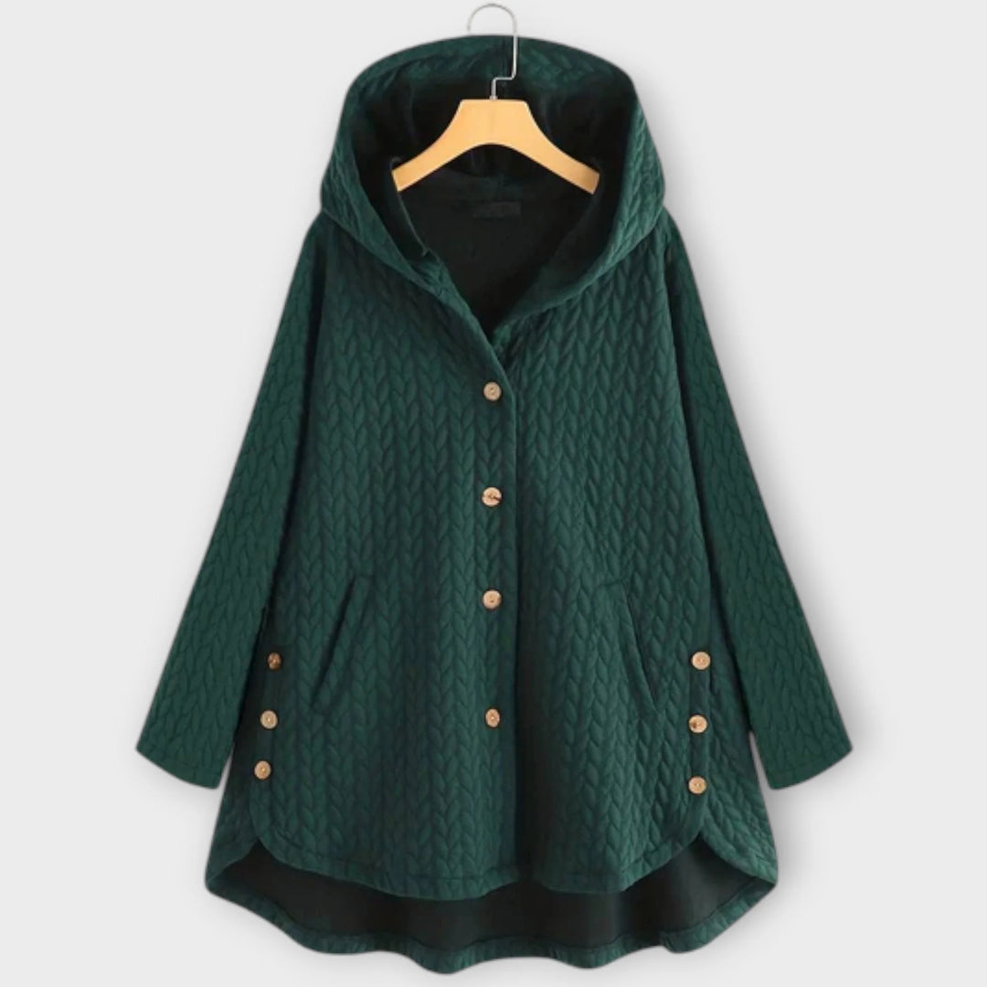 Leslie | Chaqueta Abrigada Con Botones