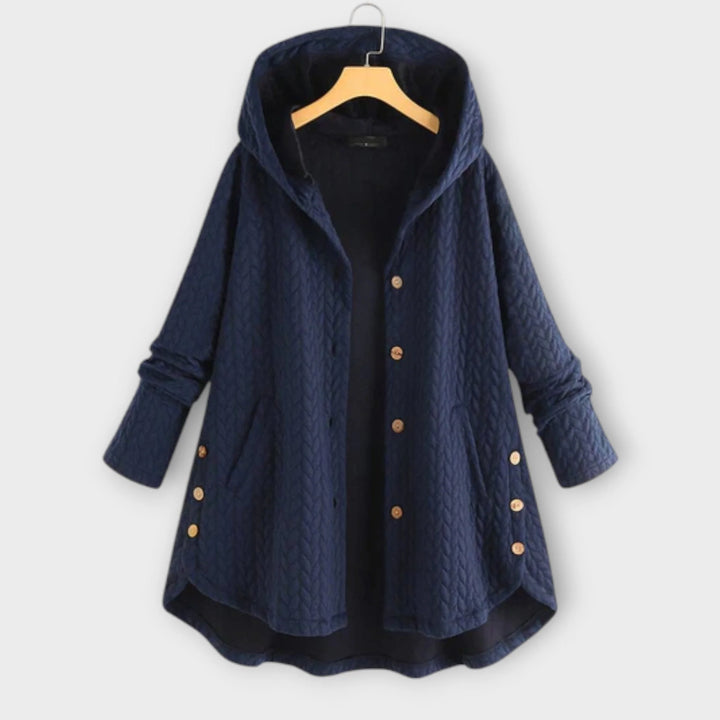 Leslie | Chaqueta Abrigada Con Botones