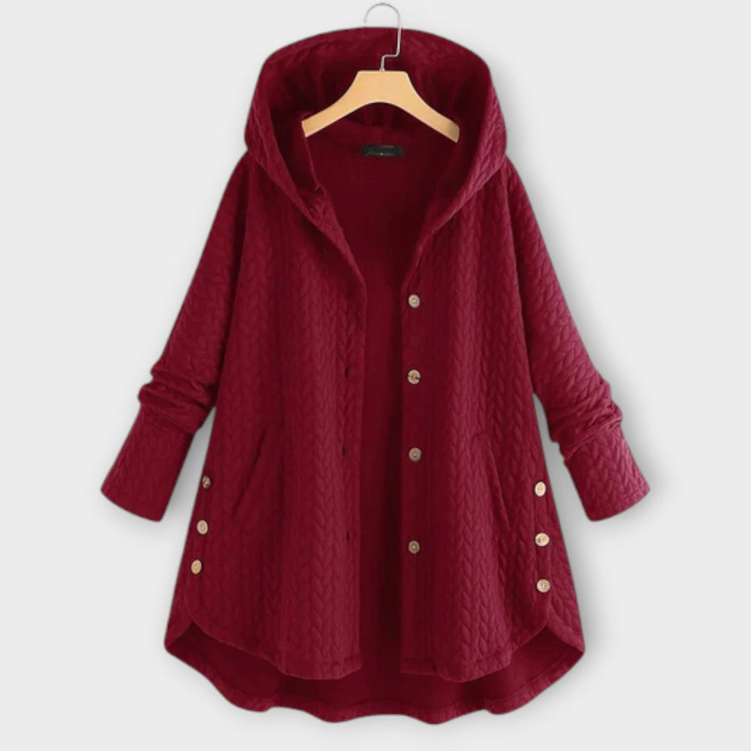 Leslie | Chaqueta Abrigada Con Botones