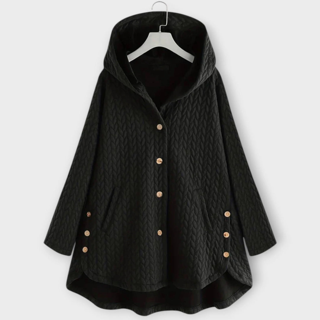 Leslie | Chaqueta Abrigada Con Botones