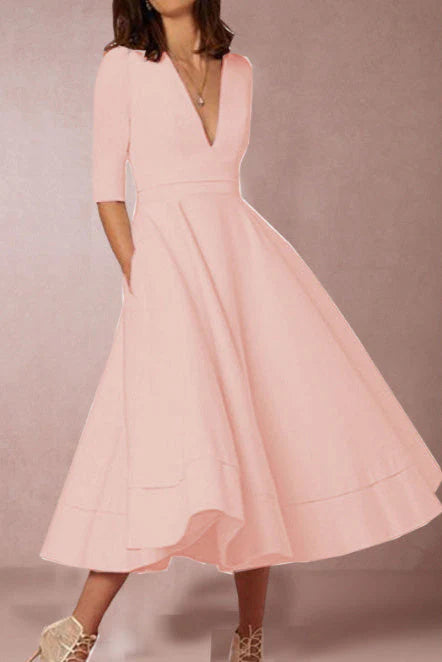 Laura - vestido midi femenino