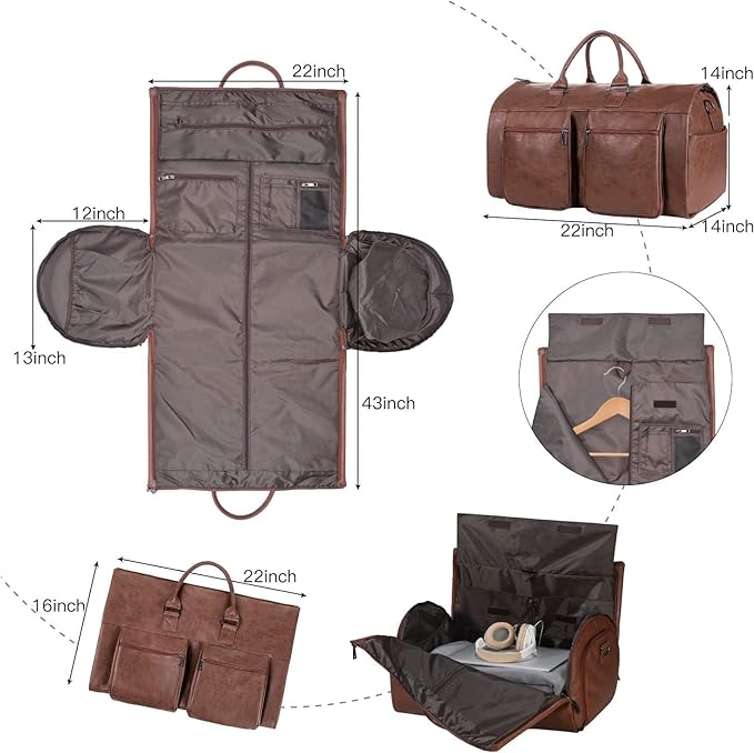 LILLFRID | BOLSO DE FIN DE SEMANA CLÁSICO CON UN TOQUE VINTAGE