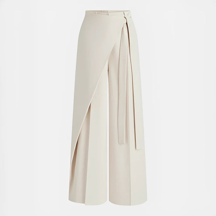 Leilani - Pantalones Asimétricos De Pierna Ancha