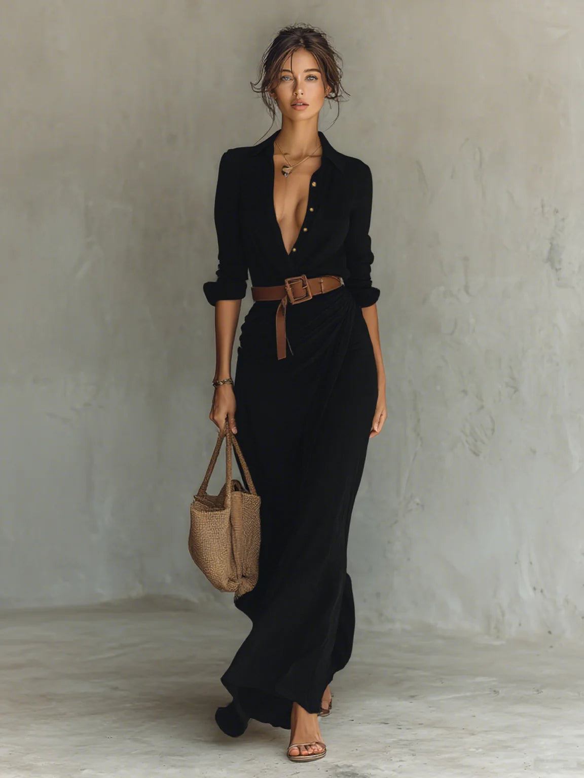 Sofia - vestido maxi ligero