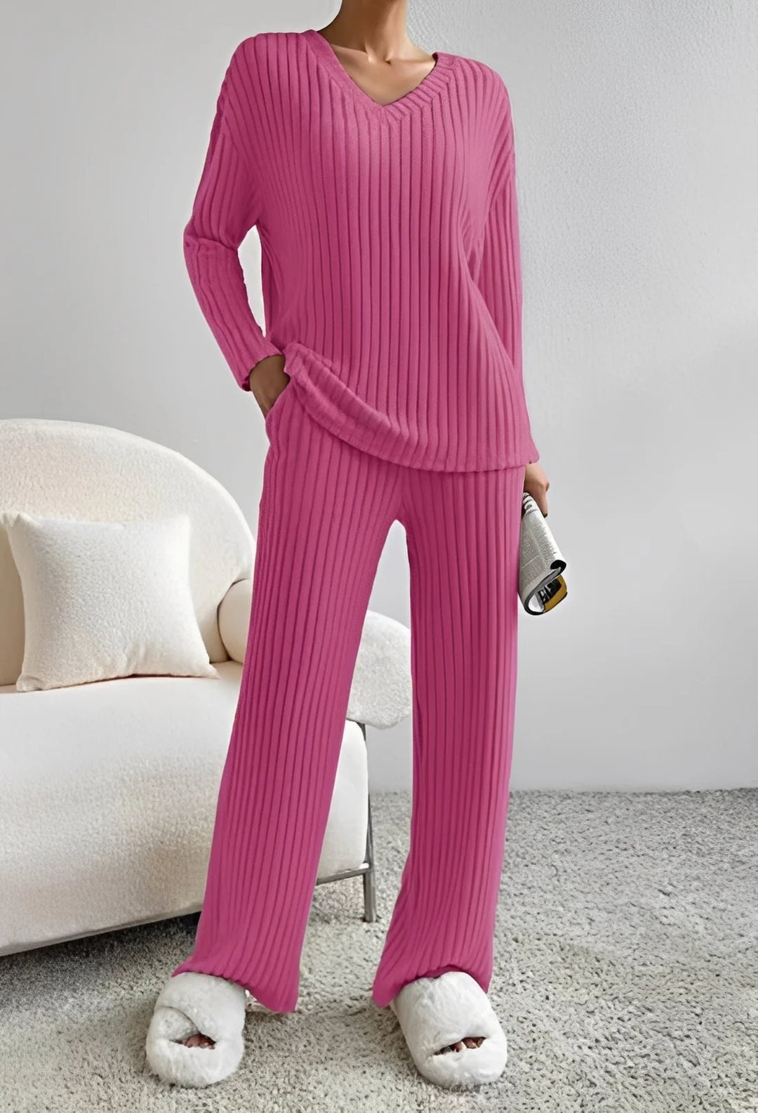 Niki - Loose Striped Set