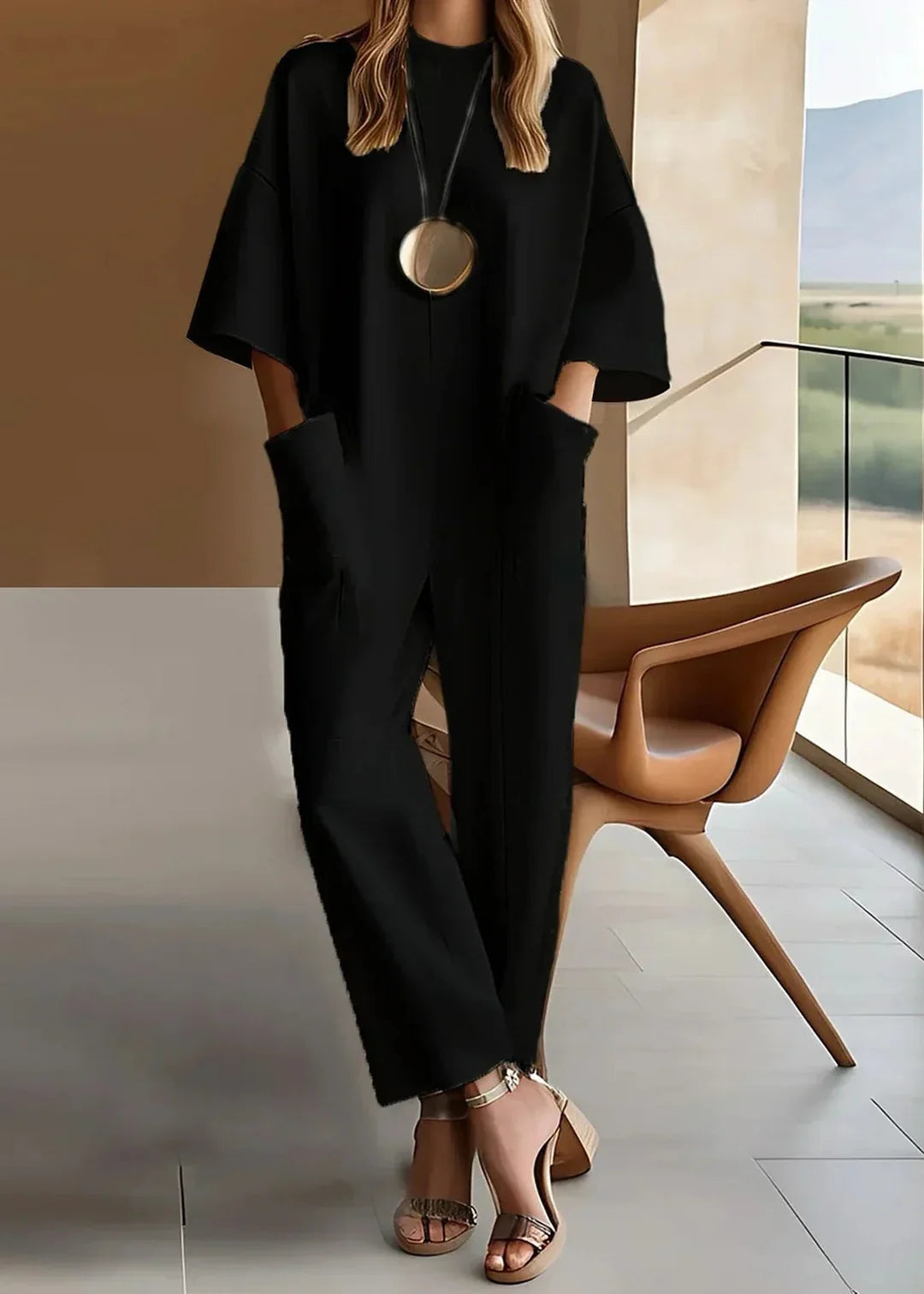 EMMY™ - MONO ELEGANTE DE MANGA CORTA
